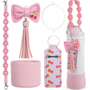 Used for Owala Water Bottle Accessories 16oz 24oz 32oz,Compatible with Owala Water Bottle Handle Strap Charms Silicone Boots