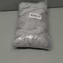 Smiry Velvet Seat Covers for Dining Room Chair Set of 6, Stretch Fit Removable Washable Chair Seat Cushion Protector Slipcovers with Ties, Light Grey