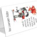 3 x Valentines Day Card, Valentines Day Cards Gifts for Him Her, Valentine's Day Card for Husband Boyfriend Wife Grilfriend (QQ-157)