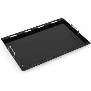 Stanbroil 6789 Full Size Griddle Insert for Weber Genesis 4-Burner 400 Series Gas Grill, Nonstick Coating Flat Top Griddle for Weber Genesis I&II 410 415 425s 435 440, Black