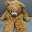 HollyHOME Giant Teddy Bear 4Ft Big Teddy Bear Stuffed Animal Birthday Valentines Day Plush Toy for Kids and Girlfriend 48 inch Tan