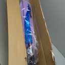 Nattork Kick Scooter for Age 5+ Kids Teens Adults, Max Load 240 LBS, Adjustable Height Foldable with 8" Large Wheels, Anti-Shock Suspension Purple