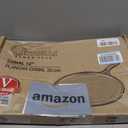 Victoria 12-Inch Cast Iron Comal Pizza Pan with a Long Handle and a Loop Handle, Preseasoned with Flaxseed Oil, Made in Colombia