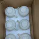 Layhit 6 Pcs Valentine's Day Coffee Mugs 12 oz Valentine Ceramic Mugs Bulk Cute Couple Cups Set for Anniversary Wedding Engagement Birthday Couple Gifts Mom Girlfriend