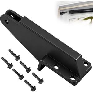 N349-324 Black Plastic Replacement Post Jamb Bracket, for Use with V1709 and V1346 Door Closers