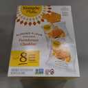 SIMPLE MILLS Farmhouse Cheddar Crackers Snack Pack 8ct, 0.8 OZ,December 24, 2025