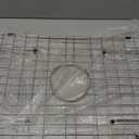Sink Protector Grid 26-1/16" x 14-1/16", Centered Drain with Corner Radius 3-1/2", 304 Stainless Steel Material Centered Drain