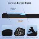 Designed for iPhone 14 Plus Case with Magnetic Invisible Stand Compatible with Mag-Safe Military Drop Tested Shockproof Silicone Phone Cases for Women Men 6.7'', Black 251009