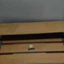 17.5" Folding Shower Seat Wall Mounted,Foldable Shower Bench,Fold Down Shower Seat,Folding Shower Seat Bench,Wall Mount Shower Seat Bench Chair (Teak)