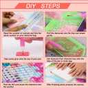 JJBSWYMT Christmas Diamond Art Kits for Adults,5D Winter Snowman Diamond Painting Kits for Adults Beginners, DIY Full Drill Diamond Painting Gem Art and Crafts, Home Wall Decor 14x14 Inch
