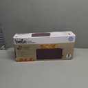 bella 2 Slice Slim Toaster, Fits-anywhere Kitchenware, 6 Setting Shade Control with Reheat & Cancel Buttons, Fits sourdough, 10 Long Slot, Anti Jam & Auto Shutoff, 900 Watt, Plum