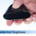3" (75 mm) Rubber End Caps Soft PVC Rubber Plug Thread Protective Sleeve Screw Protective Cap Round Plastic Cover Sleeve