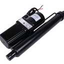 JEENDA DC 12V 12" Hydraulic Motor Heavy Duty Electric Linear Actuator 1700Lbs-2300lbs Compatible with Dump Trailers, Lift Tables, Solar Tracking System, Wheelchair Lift,Tractors,Cleaning Vehicle