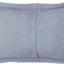 Laura Ashley - Twin Quilt Set, Soft Cotton Bedding with Reversible Design, Medium Weight for Year Round Use, 2 Piece Bed Set with Matching Pillowcase (Amberley Blue)