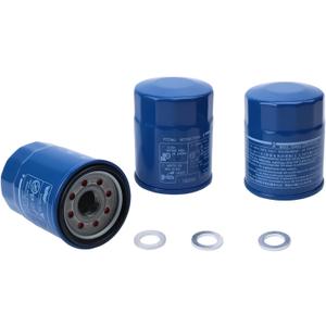 3PCS 15400-PLM-A02 Engine Oil Filter 94109-14000 Washers Kit Fit for Honda Acura-Accord CR-V Civic HR-V Pilot Fit CR-Z, Replaces 15400-PLC-003,15400-PLC-004,15400-PLM-A01,15400-RTA-003,15400-RTA-004