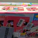 Barbie 3-Story Townhouse Dollhouse with Elevator, Swing Chair, Furniture and Accessories, Fold for Portability and Travel, Standard