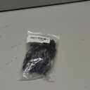 Curtain Rings with Clips 1 Inch Interior Diameter Openable 24 Pack Rustproof Metal Hangers Ring Decorative Drapery Vintage Black