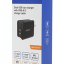 ZGear High Power Dual Port Wall Charger - Black