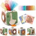 Youuys Baby Tissue Box Toy for Babies 6-12 Months - Montessori Toys Baby Tissue Box Sensory Toys for 1 Year Old - Boy Girl Gifts for Babies 6 12 18 Months Old