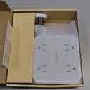 TESSAN Surge Protector Power Strip, 5 Ft Flat Plug Extension Cord with 3 USB (1 USB C) 8 Outlets, 1250W, 900J Protection, 3 Sided Outlet Extender with Power Switch for Office, Dorm Room, Grey