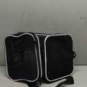 Petskd Top and Side Expandable Pet Carrier 17x11x9.5 Inches Alaska Airline Approved, Soft-Sided Carrier for Small Cats and Dogs with Locking Safety Zippers and Anti-Scratch Mesh(Black)