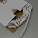 TMH Metal Door Weather Stripping - Magnetic Kerf Door Seal Kit, Full Set 36" x 84" - White Kerf Weather Stripping