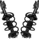 AUTOMUTO Strut Spring Assembly Front Pair Shock Absorber 172368 172367 for 2007-2012 for Dodge Caliber,2007-2010 for Jeep Compass,2007-2010 for Jeep Patriot FWD & 4WD - 2pc Set
