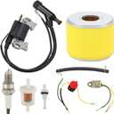 GX390 Ignition Coil with Air Filter and Spark Plug for Honda GX240 GX270 GX340 8HP 9HP 11HP 13HP Engines 339cc 389cc 439cc Generators Kit