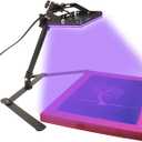 30W LED Exposure Unit for Screen Printing, Dorhui UV Screen Printing Exposure Light and Light Stand for Screen Printing Kit Photo Emulsion Kit