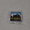 Fabbay 25 Pcs Los Angeles Fridge Magnet Magnetic Refrigerator Stickers Los Angeles Souvenirs Gifts Refrigerator Magnets for Fridge Laptop Locker Home Decoration Accessories