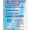 GoodSense Electrolyte Powder Variety Pack, Strawberry, Grape, Fruit Punch, Apple, Electrolyte Mix (EXP 08/12/26)