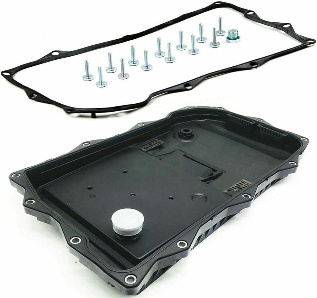 24117624192 24118612901 8HP70 8-Speed Transmission Oil Pan w/Filter Gasket Screw Fit for 10-17 BMW F22 F23 F30 F31 F34 F32 F33 F36 F10 F07 F06 F12 F13 F01 F02 F04 F25 F26 F15 F16 E89