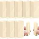 Copkim 15 Pieces Outdoor Curtain Weights Waterproof Magnetic Drapery Weights for Home Decor Bathroom, Shower, Liner, Flags Tablecloth to Stop Wind (Beige)