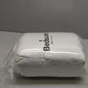 Bedsure King Size Comforter Set - Grayish White King Comforter Set, Soft Bedding for All Seasons, Cationic Dyed Bedding Set, 3 Pieces, 1 Comforter (104"x90") and 2 Pillow Shams (20"x36"+2")