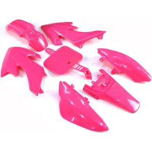 Pink Strength Plastic Fairing Body Cover Kits For Honda XR50 CRF50 Piranha SSR Thumpstar Stomp Coolster SDG GPX DHZ CRF50 XR50 50cc 70cc 90cc 110cc 125cc 140cc 150cc 160cc Dirt Pit Bike