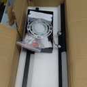 Modern LED Vanity Lights Set of 2, Black Wall Sconce with Remote Control Dimmable Indoor Wall Light Bedside Remote Sconce for Bedroom Bathroom Living Dining Room (2 Pack H19.7)