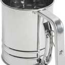 Oster Helmsdale 2 Cup Stainless Steel Flour Sifter for Baking for Crank Sifter