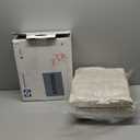 Sealy Electric Blanket King Size, Flannel Heated Blanket with10 Heating Levels & Auto Shut Off, Machine Washable, Beige, 100 x 90 Inch