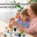 Mini Vase Magnets for Fridge, Ceramic Vase Refrigerator Magnets, Funny Mini Plant Magnets, Small 3D Plant Vase, Suitable for Fridge, Kitchen, Office Decoration (8Pcs)