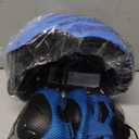 Adjustable Helmet for Ages 3-16 Kids Toddler Boys Girls Youth,Protective Gear with Elbow Knee Wrist Pads for Multi-Sports Skateboarding Bike Riding Scooter Inline skatings Longboard Roller Skate (Small: 18.9"-21.26" / 48cm-54cm, Blue)