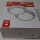 QPAU Snow Tube with Premium Canvas Cover 2 Pack for Kids and Adults, 48'' Inflatable Heavy Duty Snow Tube Made by Thickened Bottom, Sled Winter Outdoor Fun Toys for Children Boys Girls (Blue & Red)