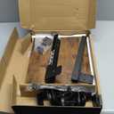 AX WABER Keyboard Tray Under Desk Pull Out with Extra Sturdy C Clamp Mount System, 27.3 (32.5 inch Including Clamps) x 11 Inch Slide-Out Platform Computer Drawer for Typing Vintage AX01WG02