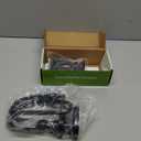 Gooseneck Tablet Holder for Kindle Reading in Bed with Page Turner Remote, Hands Free Desk Bedside Lazy Arm Stand for Kindle Accessories, Gifts for Readers (Glossy Black)