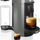 Nespresso Vertuo Plus Coffee and Espresso Maker by De'Longhi, Grey (Gray)