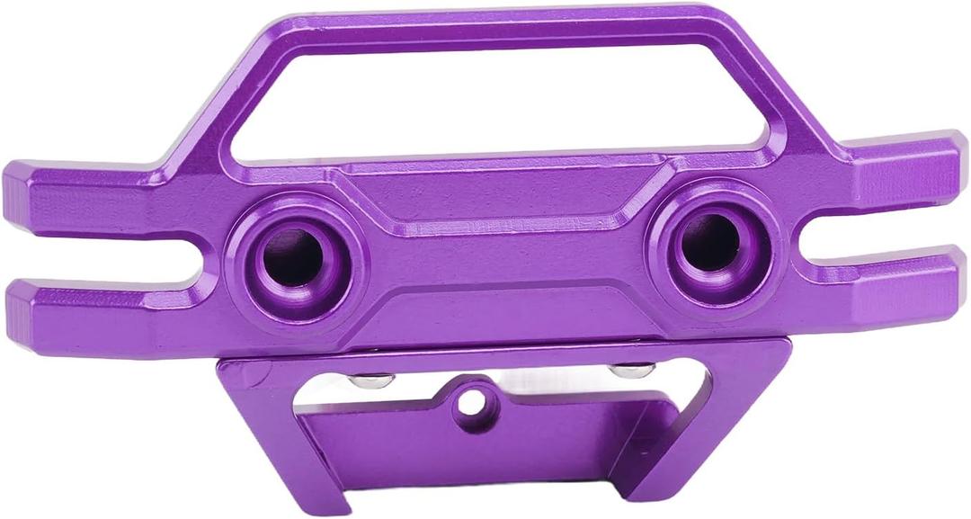 CNC Metal Front Bumper for MJX Hyper Go 14209 14210 RC Car Modification upgrade Accessories (Purple)