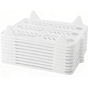 10 PCS T Shirt Organizer for Clothes Storage, Stackable Closet Organizer with Easy Access, Shirt Folder Board, Sturdy and Durable, Clothes Folder