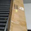 7 ft. PVC Unlit Artificial Slim Pencil Christmas Tree with Stand Home Holiday Decor Green