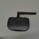 Besign BE-RCA Long Range Bluetooth Music Receiver, Wireless Audio Adapter for Wired Speakers or Home Music Streaming Stereo System, Black