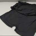 Black dress with Shorts Underneath,Tennis Dresses for Women with Built in Shorts Lightweight Sleeveless Golf Dress