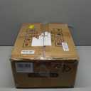 Vanity Stool Chair, Small Ottoman Stool with Storage, Makeup Vanity Chair with AntiSlip Feet, Footstool Ottoman with Metal Legs, Storage Chairs for Makeup Room, Bedroom, Living Room (White+Gold)